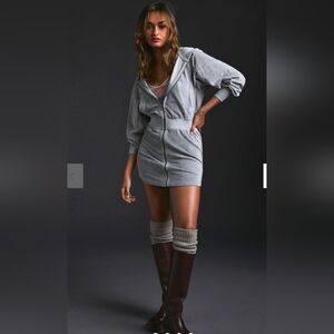 Anthropologie Daily Practice Zip Front Dress